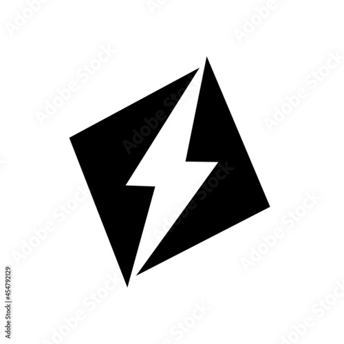 Free Download Energy power icon vector template - GFXLoad
