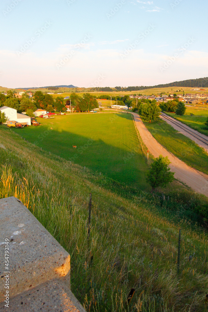 Naklejka premium Views of Whitewood, South Dakota