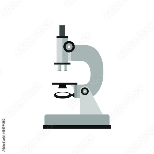 Microscope icons. Microscope icon simple sign. Microscope icon vector design illustration 