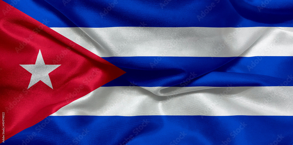 Fototapeta premium Flag of Cuba