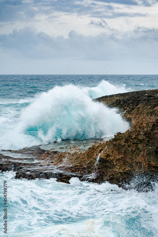 Waves Crashing in Boca Tabla National Park