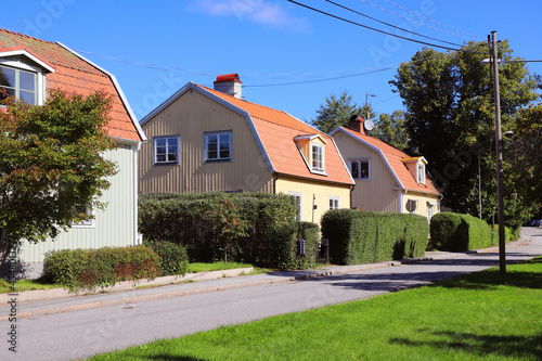 Swedish detached house development residential buildings built in the 1920s.