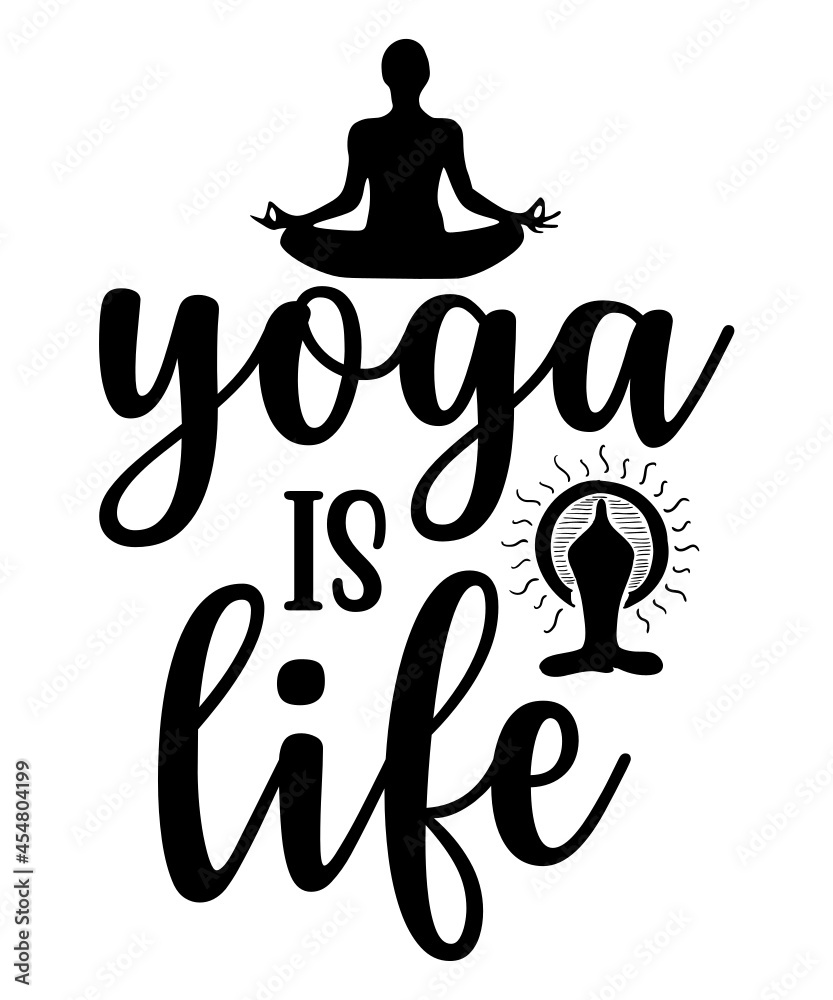 Yoga SVG Bundle, meditation svg, namaste svg, lotus flower, yoga pose