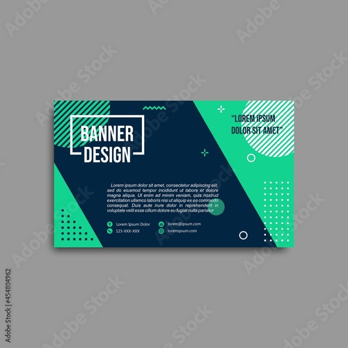 Banners Template Design, can be used immediately