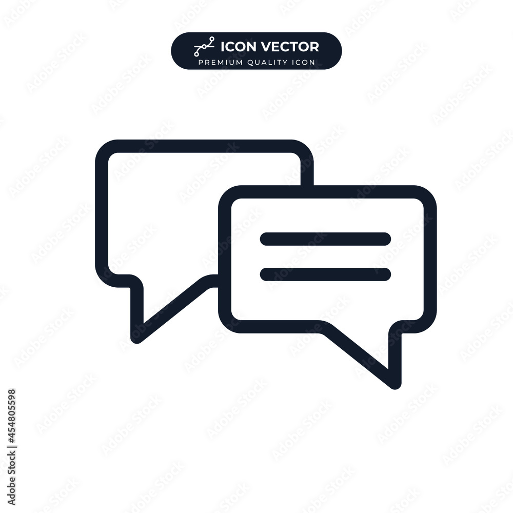 Talk bubble speech icon symbol template for graphic and web design collection logo vector illustration Talk bubble speech icon symbol template for graphic and web design collection logo vector illustration