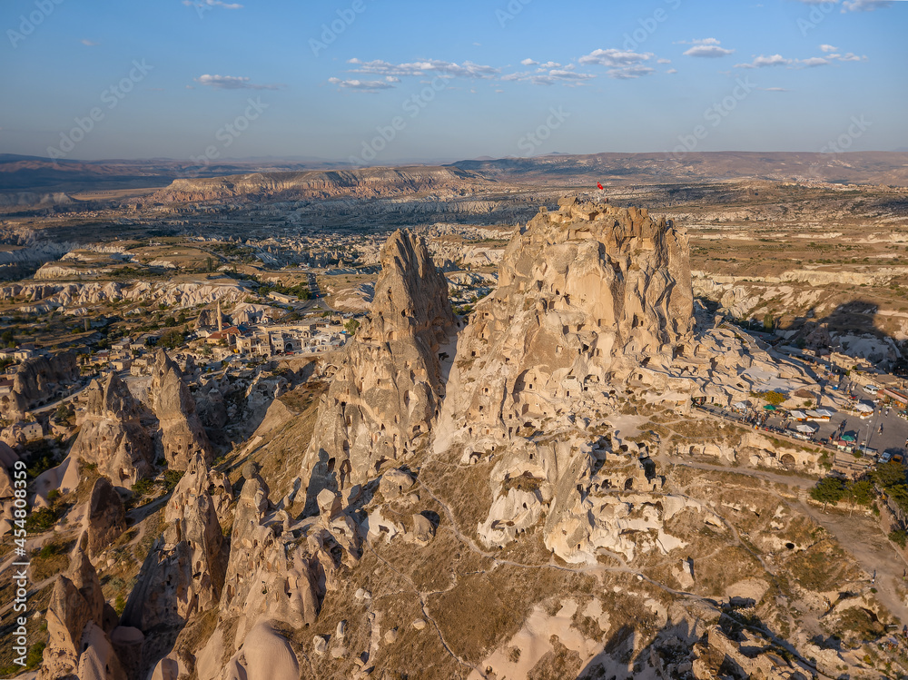 flight of balloons in Cappadocia. Turkey, Aug 2021