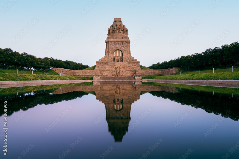 Monument to the Battle of the Nations in Leipzig, Saxony, Germany