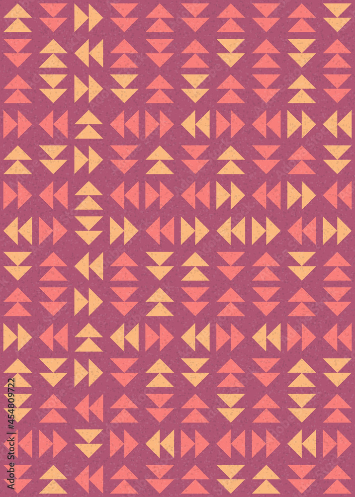 Abstract Geometric Pattern generative computational art illustration