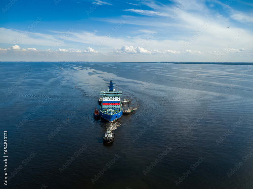 Icebreaker Arctic. Saint Petersburg 2021