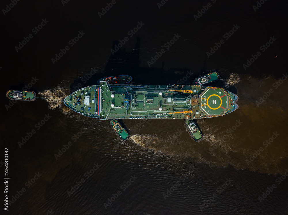 Icebreaker Arctic. Saint Petersburg 2021
