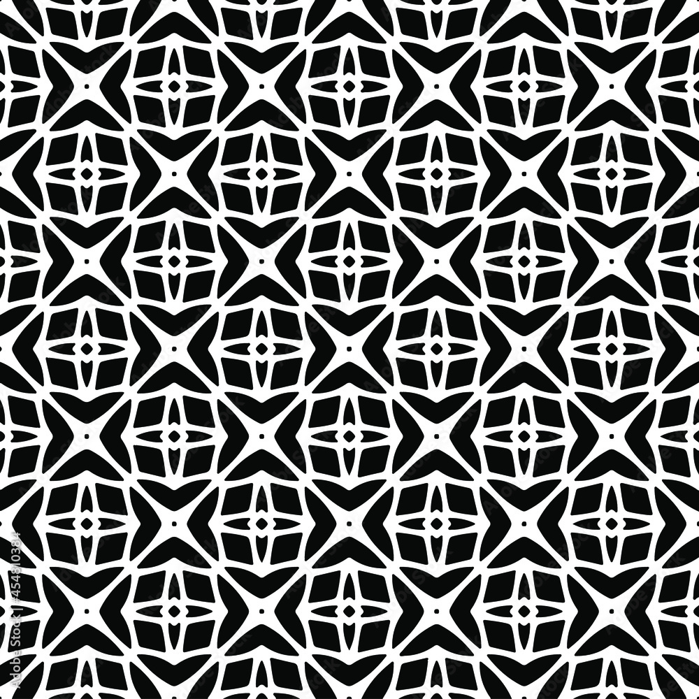 Vector pattern with symmetrical elements . Repeating geometric tiles from striped elements. black patterns. Vector pattern with symmetrical elements . Repeating geometric tiles from striped elements. black patterns.