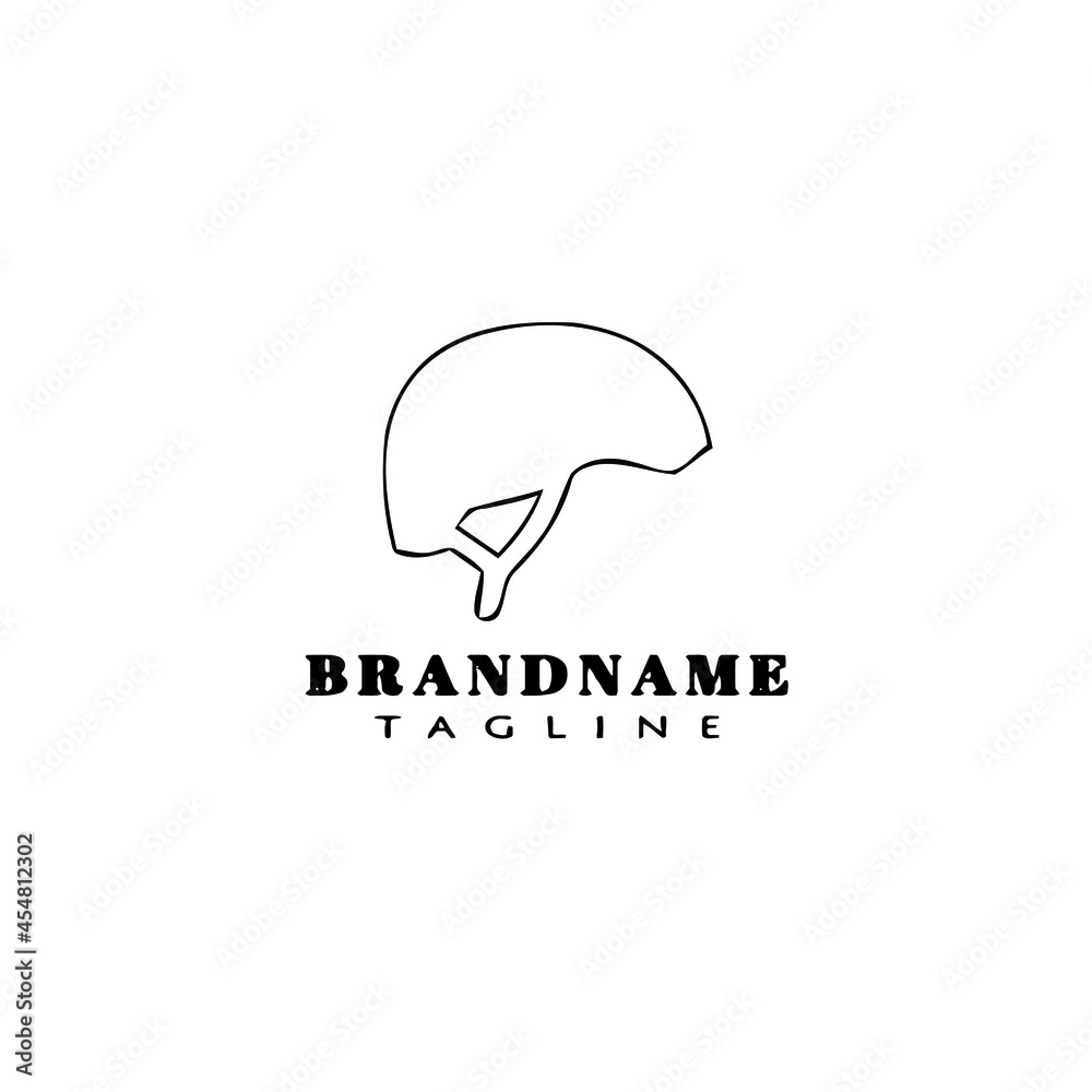 bicycle helmet logo icon design template vector bicycle helmet logo icon design template vector