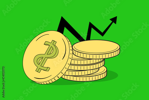 Business and consulting poster design. Vector illustration.