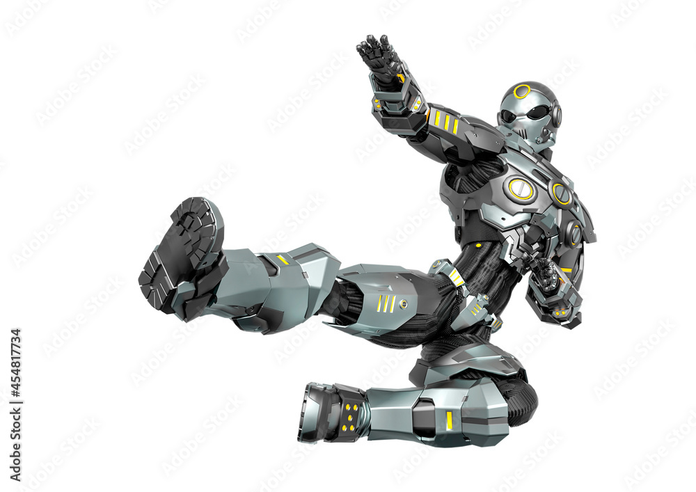 space knight is doing a kung fu jump space knight is doing a kung fu jump