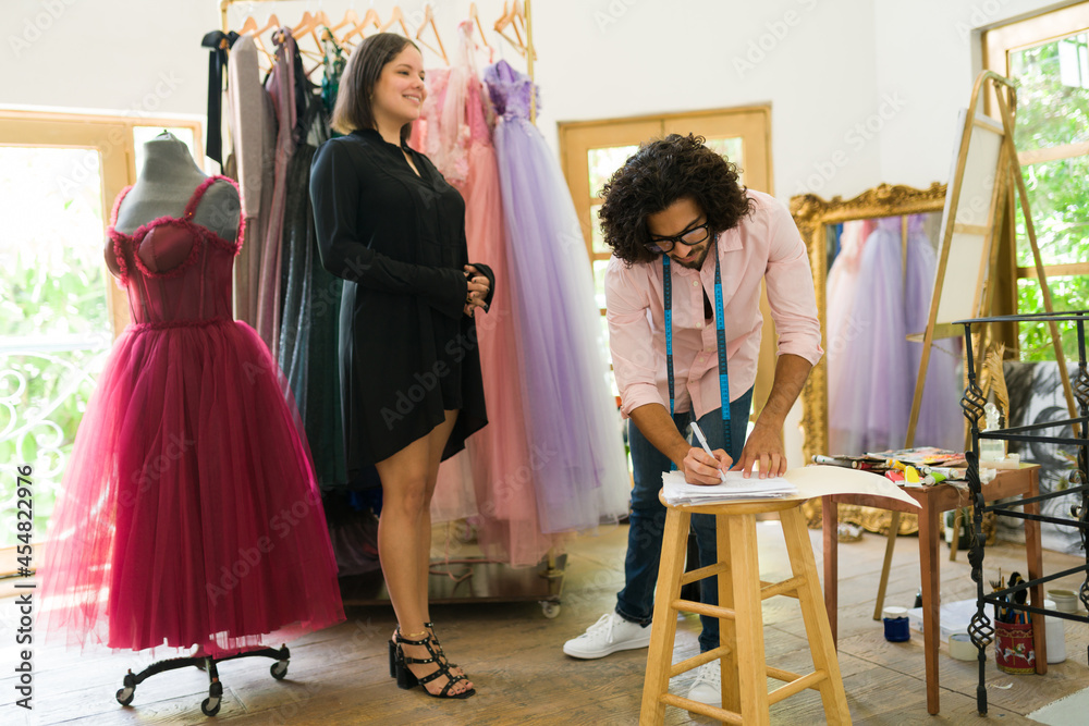 Ready to design a beautiful dress Ready to design a beautiful dress
