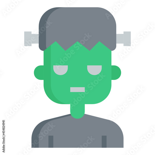 frankenstein flat icon