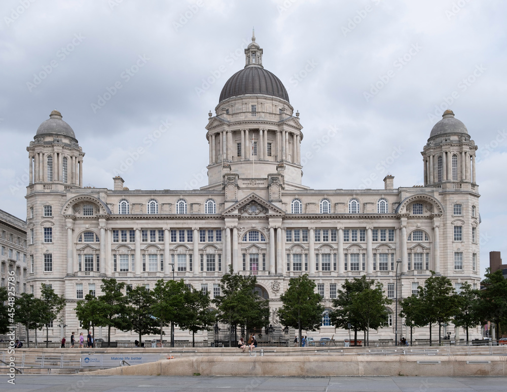 The Port of Liverpool Building ,  is a Grade II listed building in Liverpool, England. It is located at the Pier Head aand is one of Liverpool's Three Graces, at the city's waterfront.
