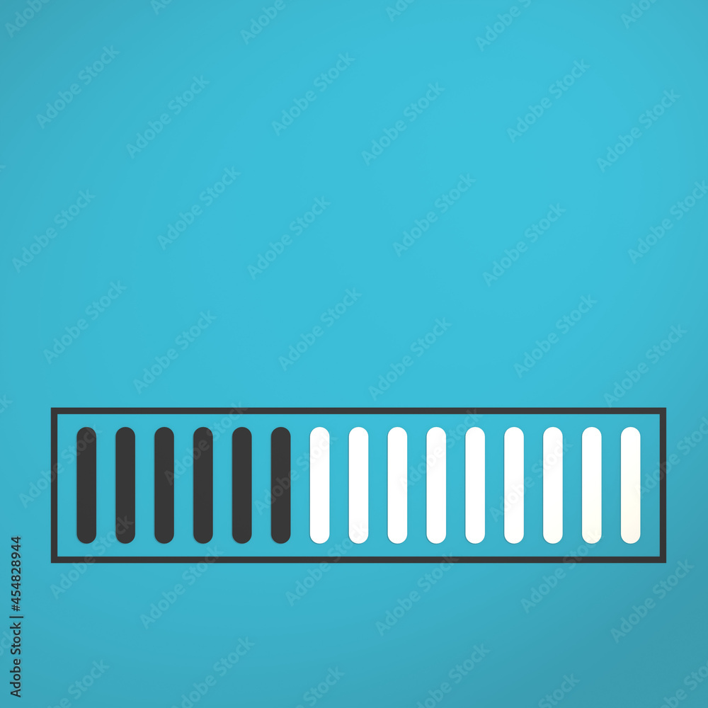 Blue loading bar Blue loading bar