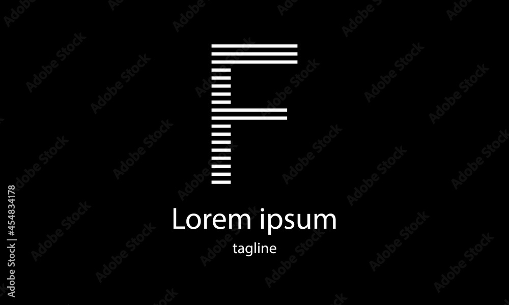 Premium vector alphabet letter simple minimalist logo design template Premium vector alphabet letter simple minimalist logo design template
