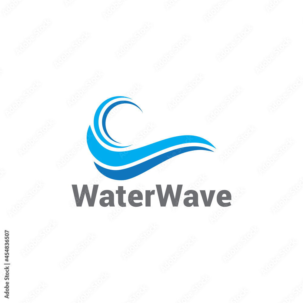 water wave concept logo icon vector termplate water wave concept logo icon vector termplate