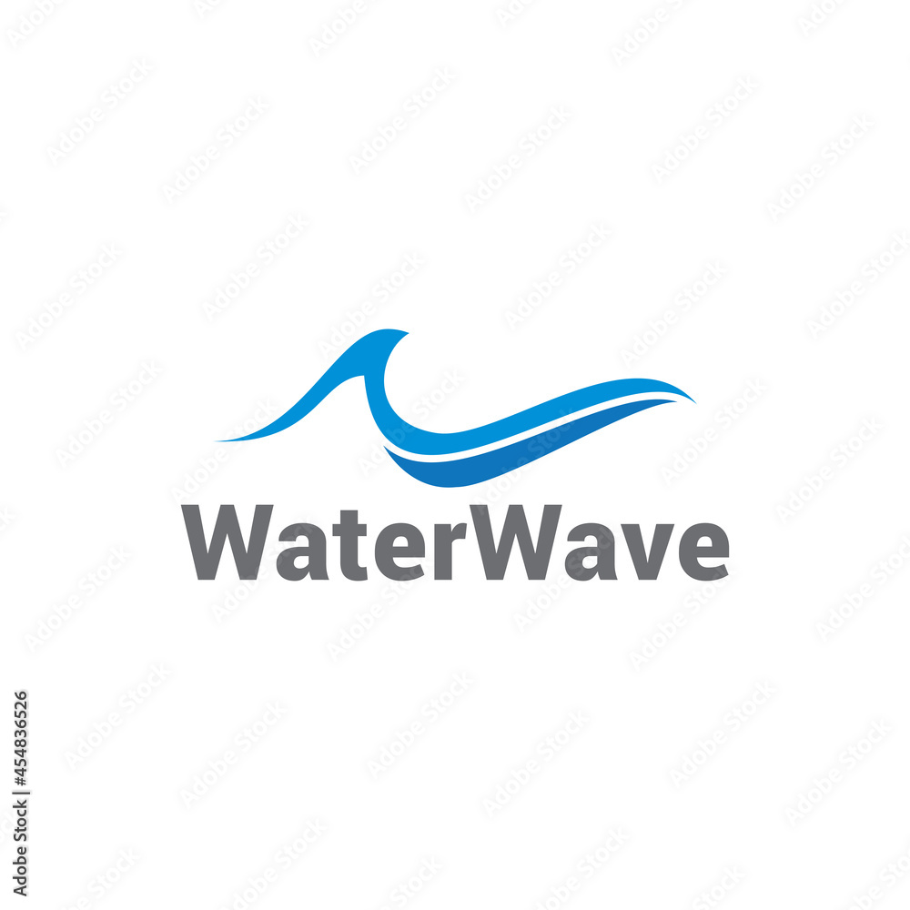 water wave concept logo icon vector termplate water wave concept logo icon vector termplate
