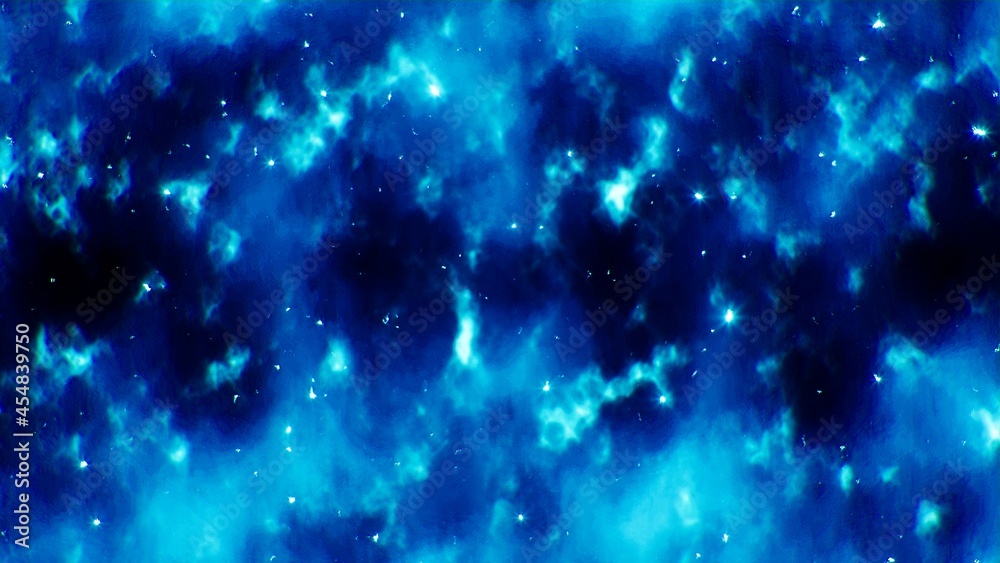Glittering Blue Fire Flame Energy Texture Background