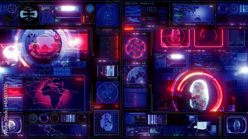 UX Technology Interface Computer HUD Data Digital GUI Screen