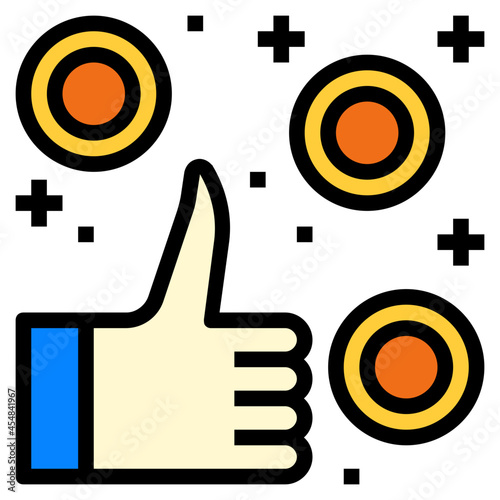 trustworthy line icon