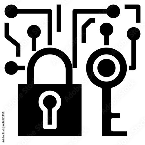 privacy glyph icon