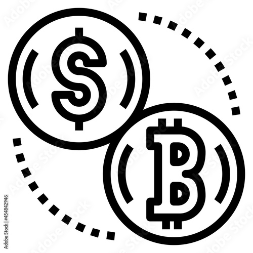 money outline icon