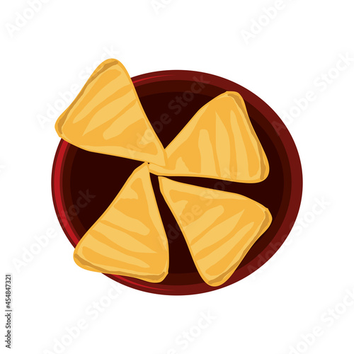 nachos in bowl