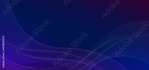Abstract HD blue background. Blue wave background with technology themed. Vector background and editable