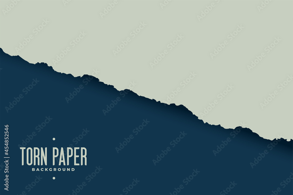 torn paper sheet edge background