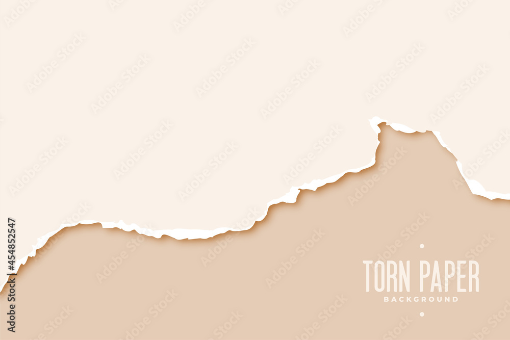 ripper torn paper sheet realistic background