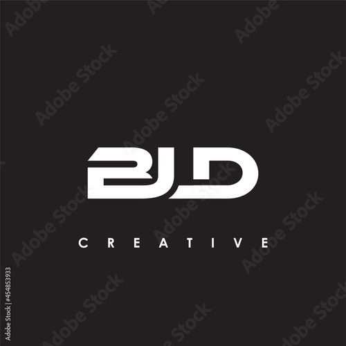 BLD Letter Initial Logo Design Template Vector Illustration