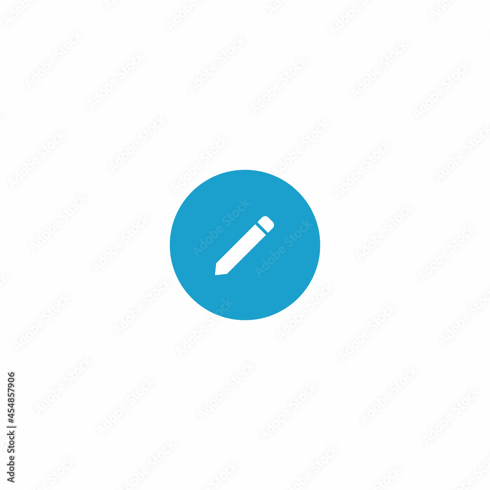 Write Message Button Icon Vector of Social Media Element Write Message Button Icon Vector of Social Media Element