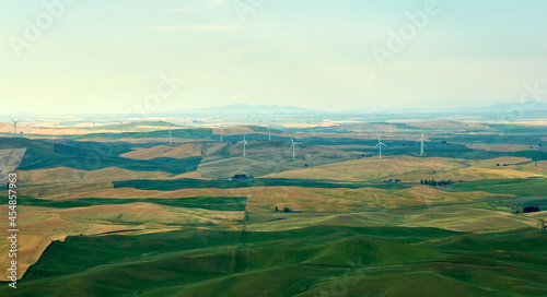 Fényképezés Palouse, Wheat fields , WA