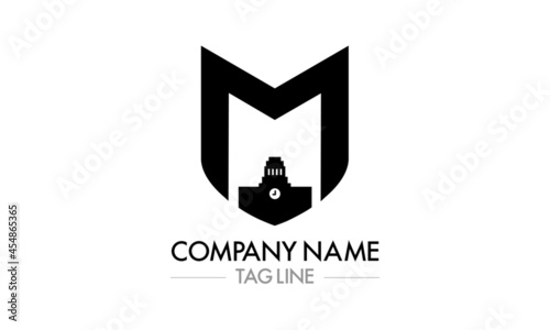 M Logo vector