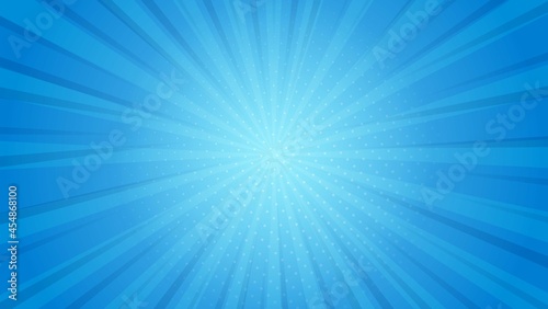 Minimal Modern Gradient Blue Comic Zoom Effect Background