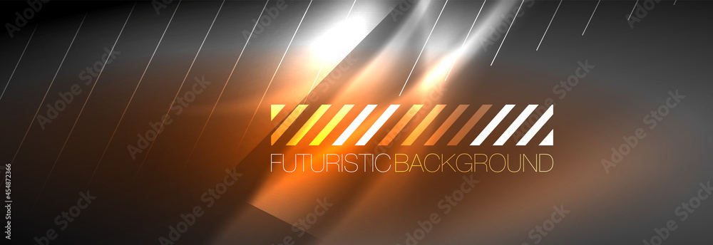 Neon glowing lines, magic energy and light motion background. Vector wallpaper template Neon glowing lines, magic energy and light motion background. Vector wallpaper template