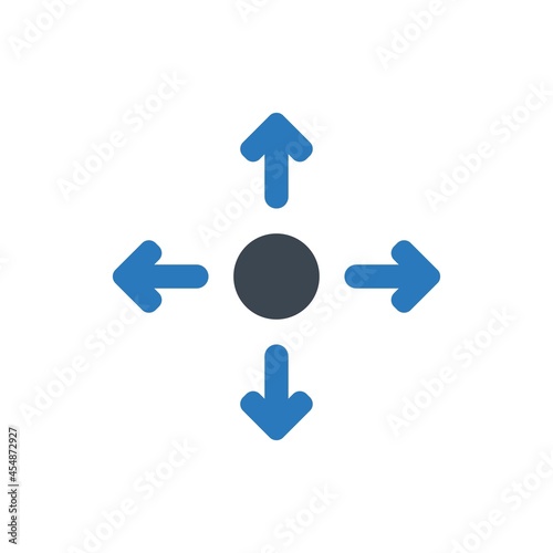 Arrow expand icon