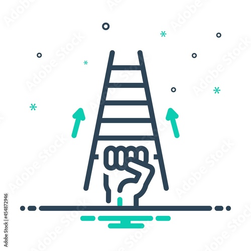 Mix icon for successfully