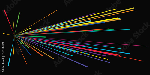 Dynamic, eccentric dynamic comic burst, action trail lines. Explosion, sparkle, spark element. Radial, radiating lines