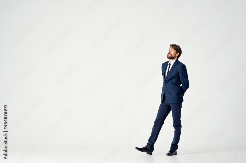 man in a jacket and tie emotions successful happy boss man in a jacket and tie emotions successful happy boss