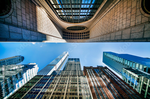 Canvas Print Skyscrapers in Midtown Manhattan, Madison Avenue, New York