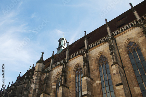 The Holy Cross cathedral in Schwaebisch Gmuend, Germany	 photo