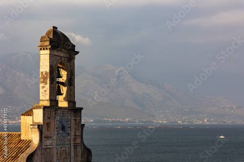 towerbell sanctuary Gaeta bay Italy photo
