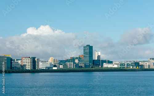 Reykjavik skyline.