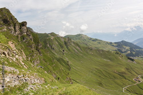 Le valais suisse depuis Avoriaz