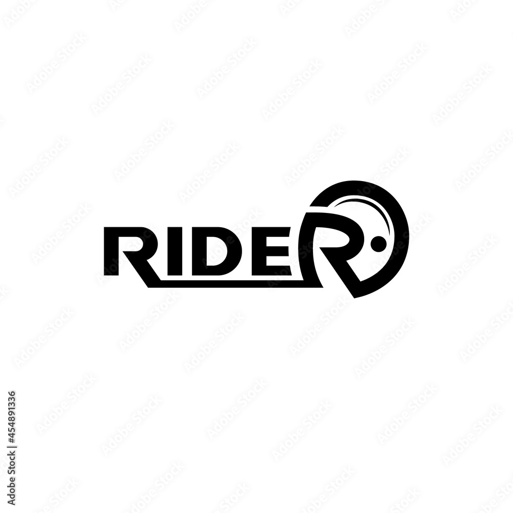 Rider wordmark, company logo design. Rider wordmark, company logo design.